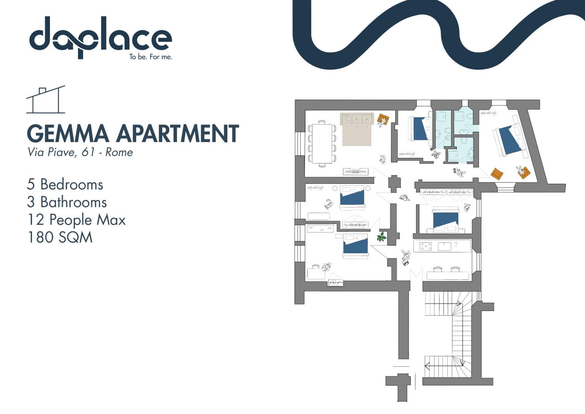 Daplace - Gemma Apartment Rome Extérieur photo